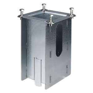 Post can be voncreted or bolted to this Mount which is rammed into the ground